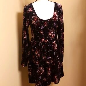 Velvet mini dress by One Love